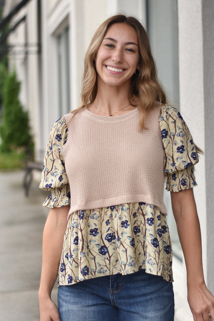 Floral Garden Tiered Dress