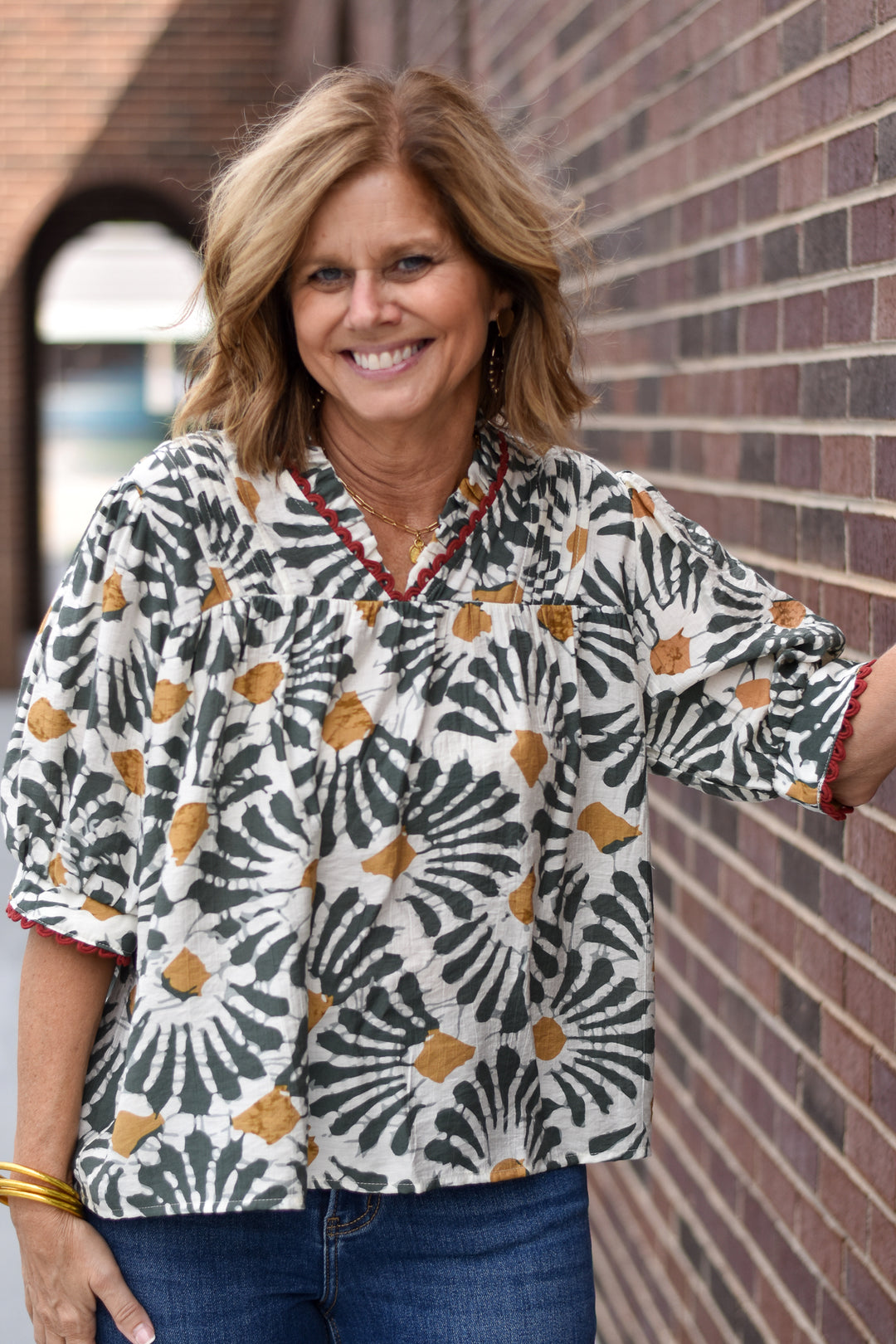 Wildflower Ombre Top