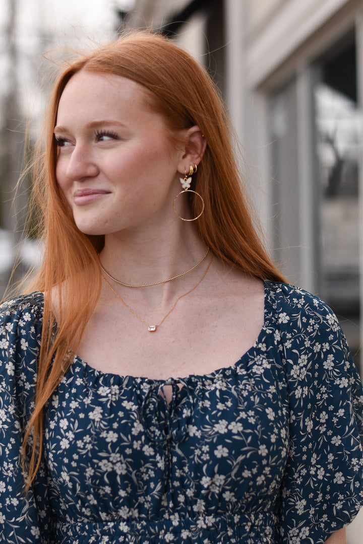 Flutter Away Butterfly Earrings