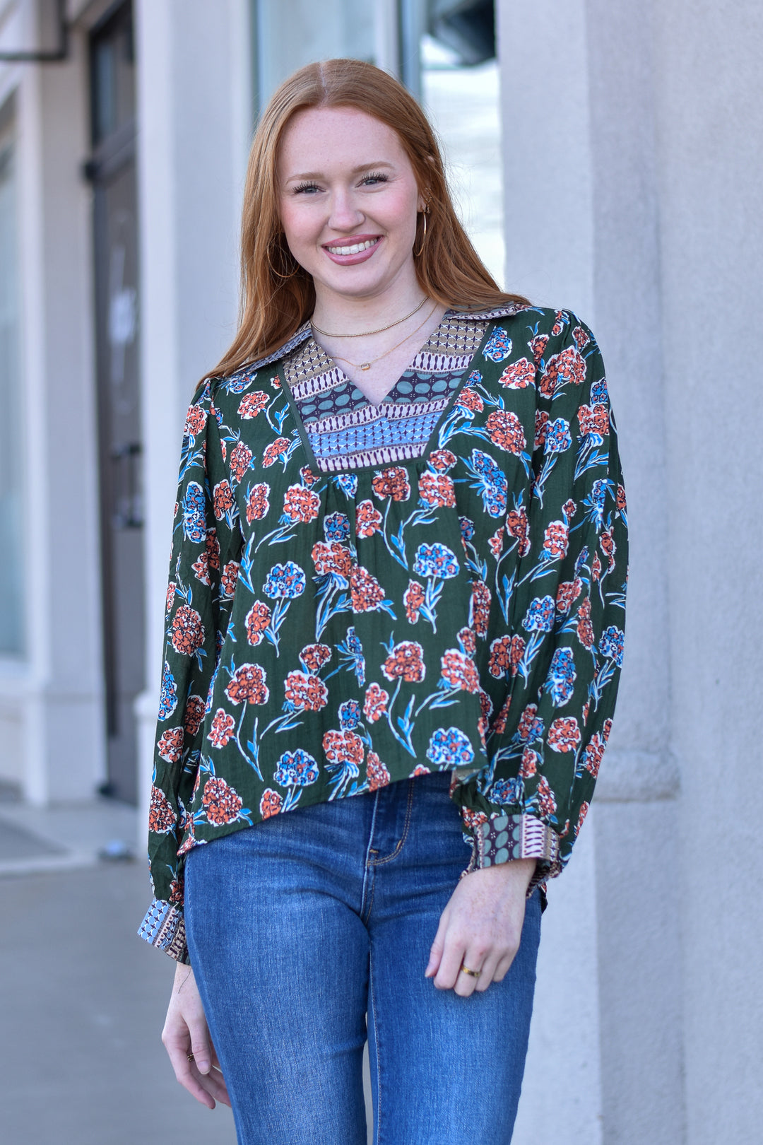 Wanderlust Paisley Blouse