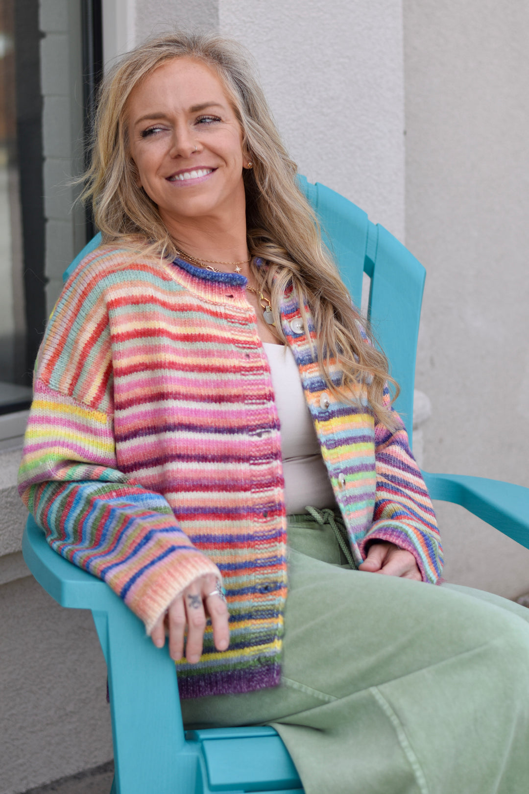 Wishlist Rainbow Day Cardigan