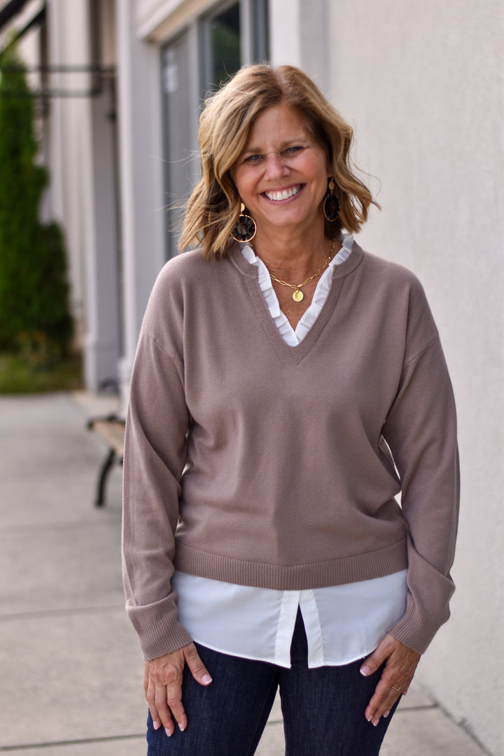 Layered Lux Top