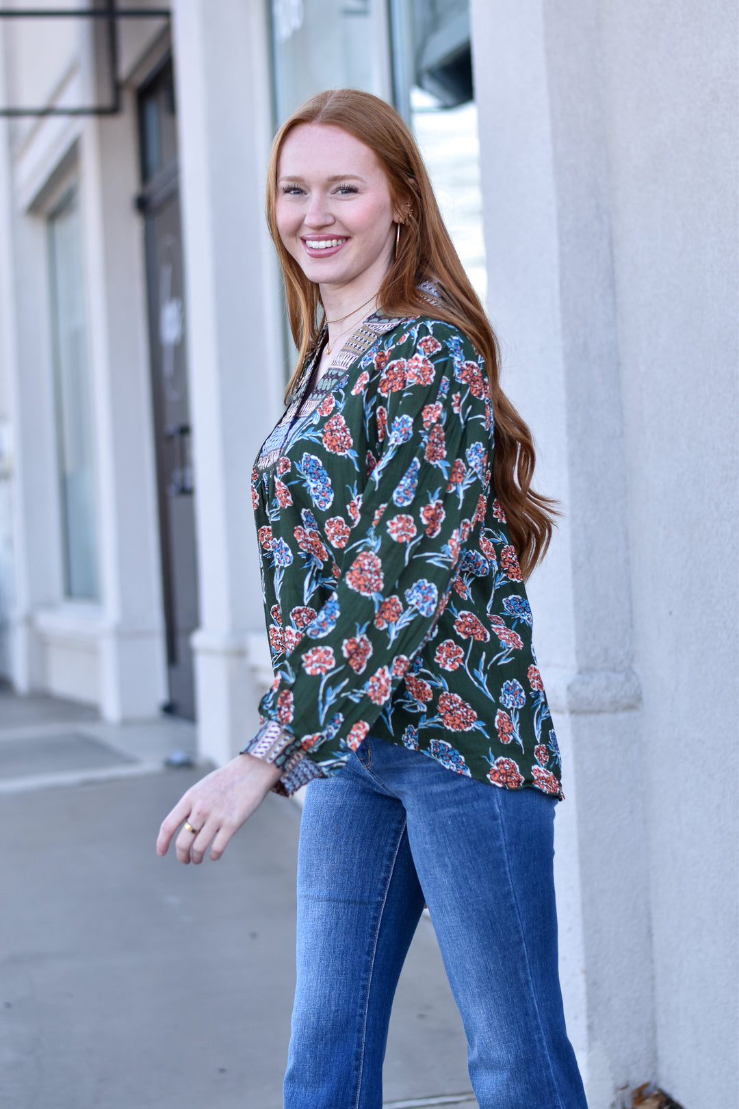 Wanderlust Paisley Blouse