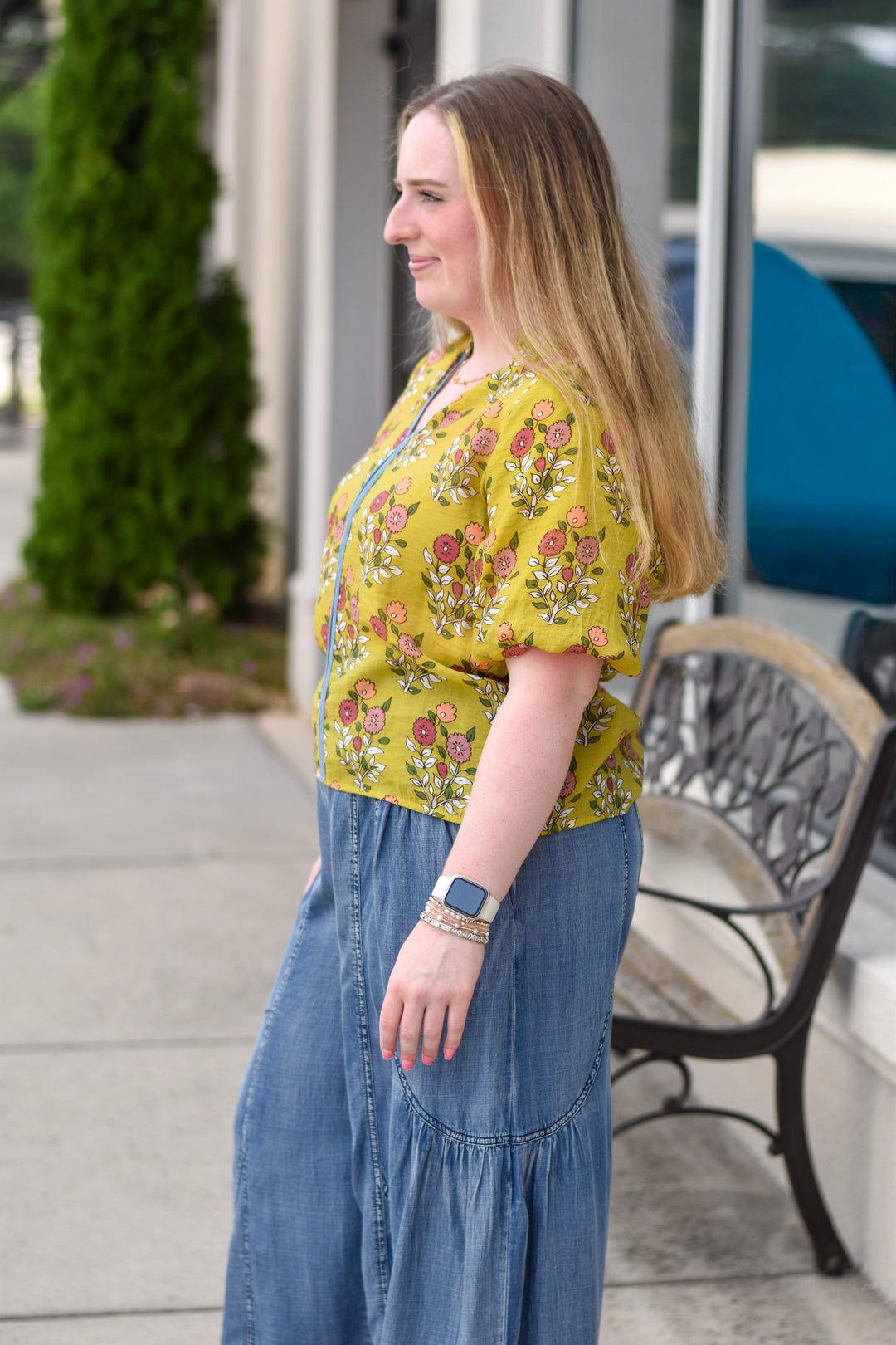 THML Vintage Bloom Top