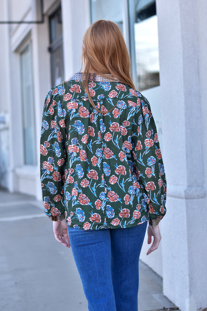 Wanderlust Paisley Blouse