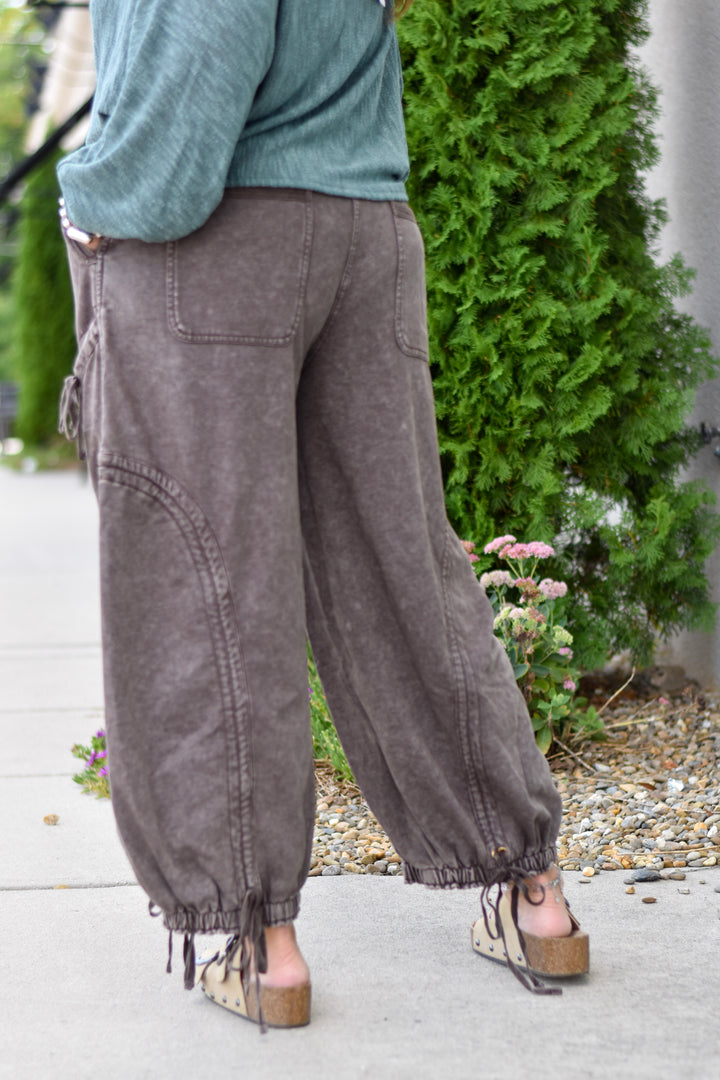 French Terry Boho Ballon Pants