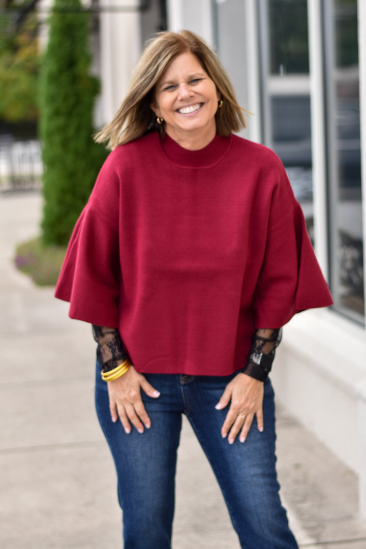 Lainey Bell Sleeve Sweater