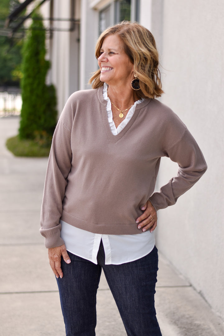 Layered Lux Top