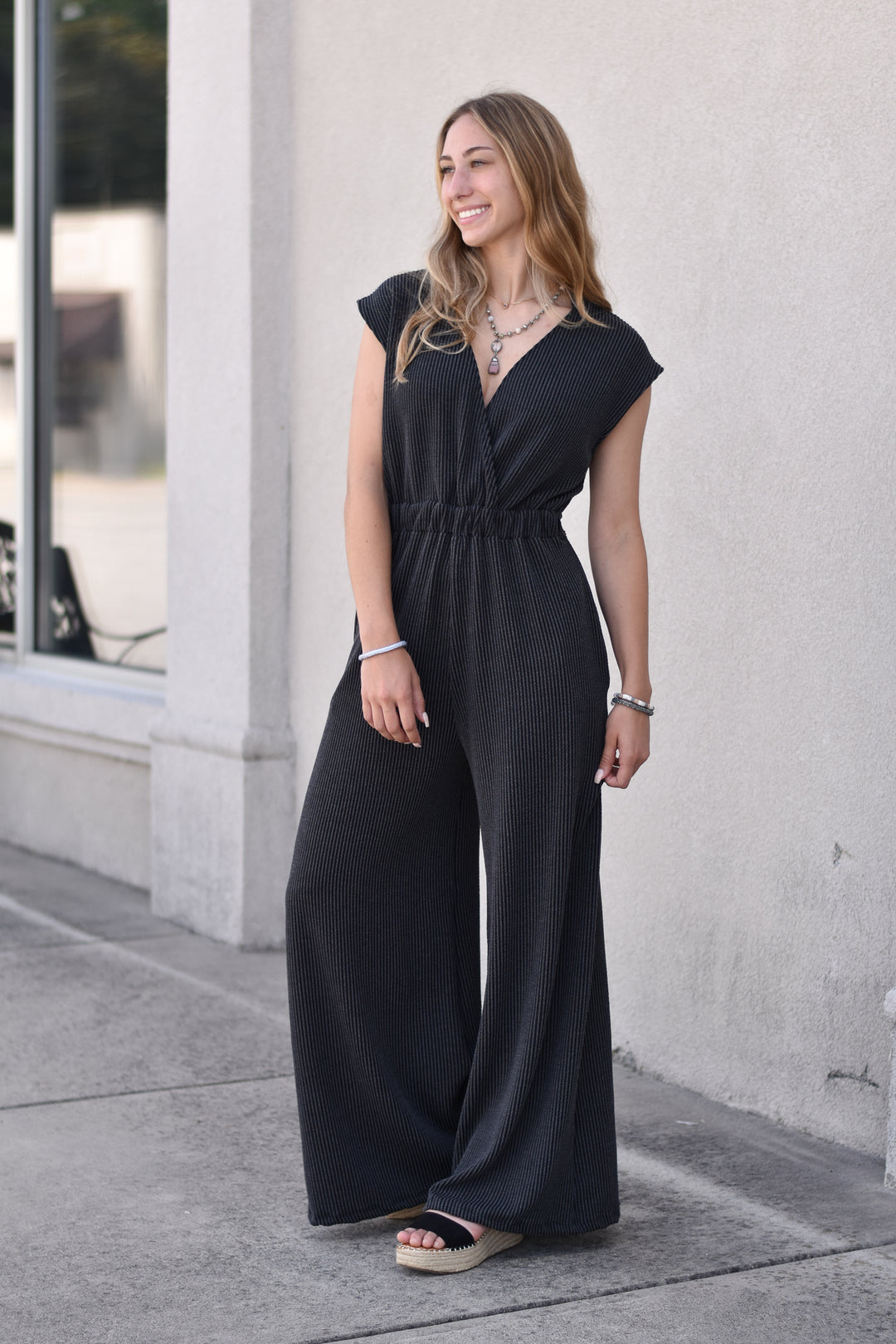 Date Night Reversible Wide Leg Jumpsuit