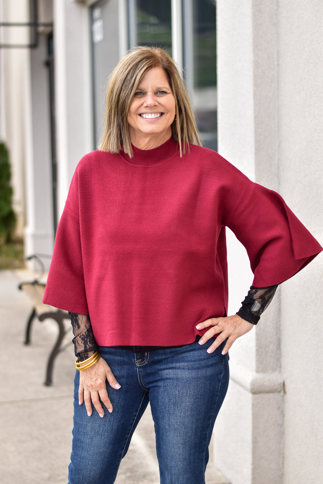 Lainey Bell Sleeve Sweater