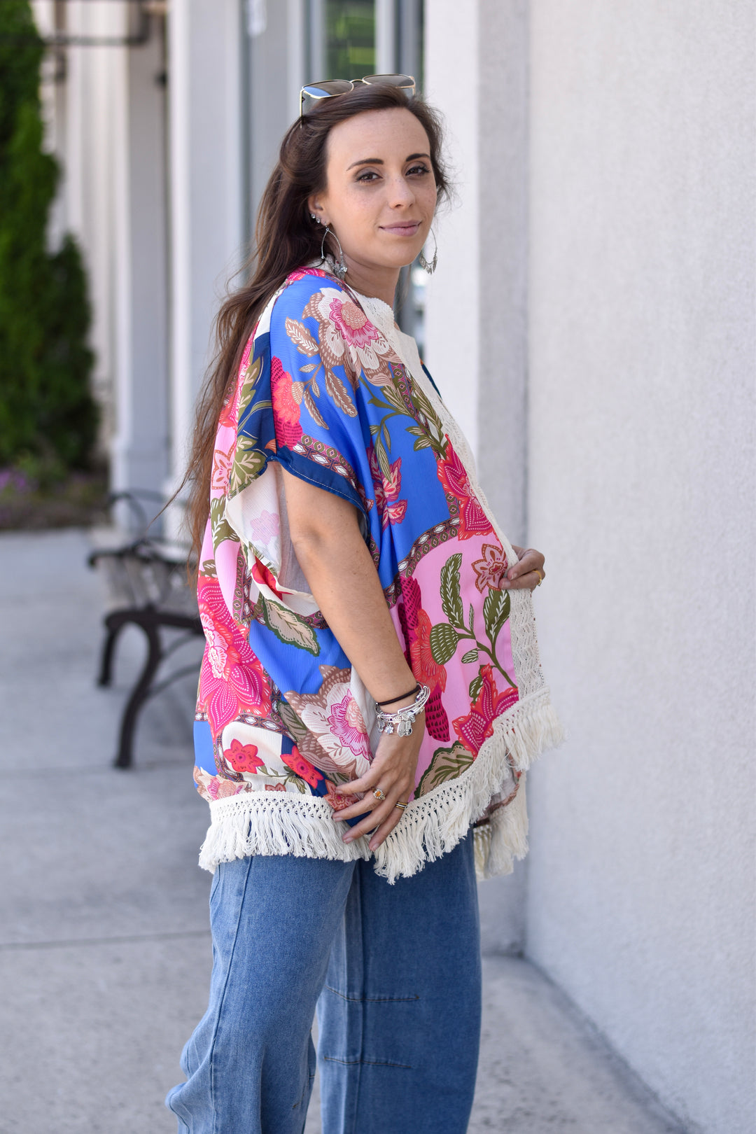 Umgee Wildflower Patchwork Kimono