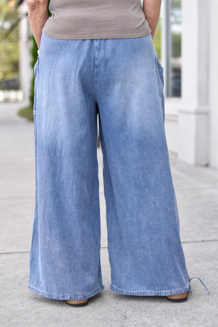 Easel's Horizon Drawstring Jeans