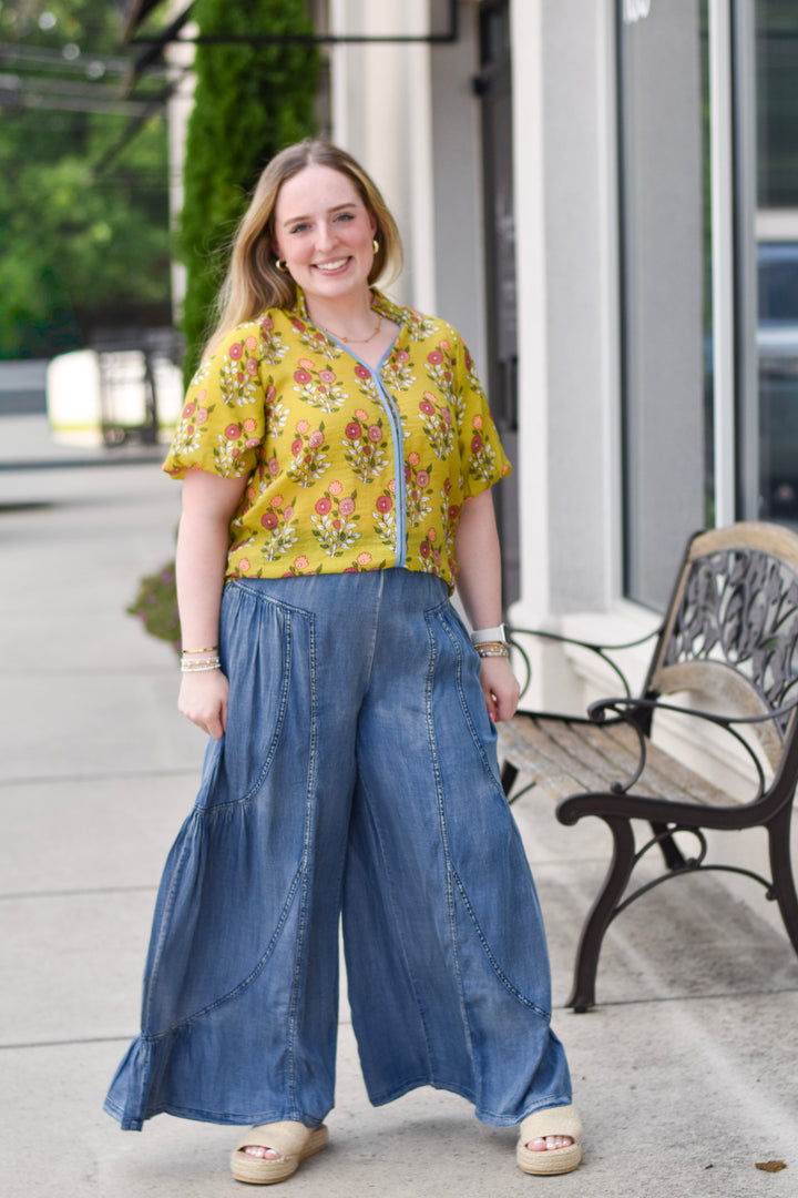 THML Vintage Bloom Top
