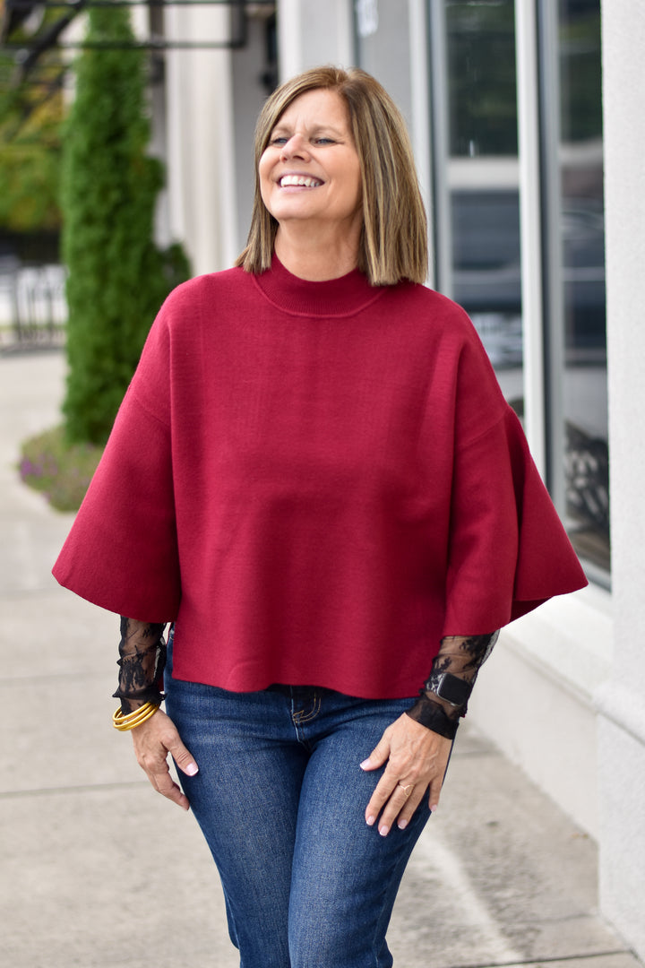 Lainey Bell Sleeve Sweater