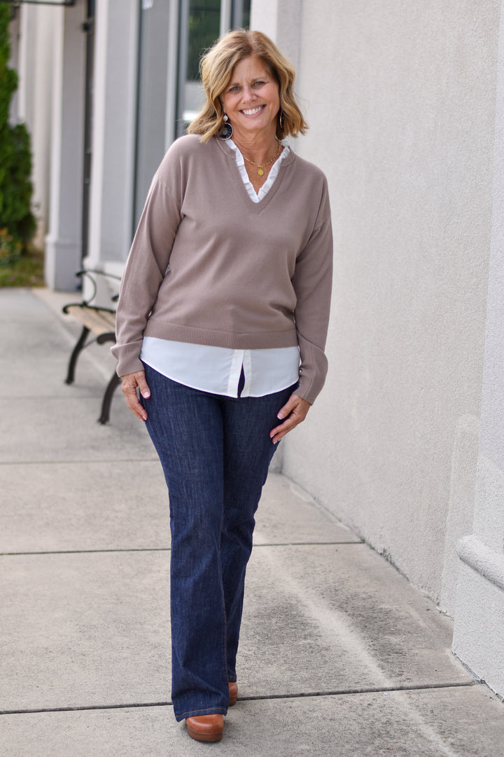 Layered Lux Top