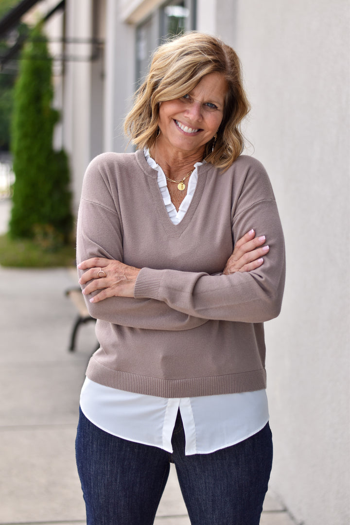 Layered Lux Top
