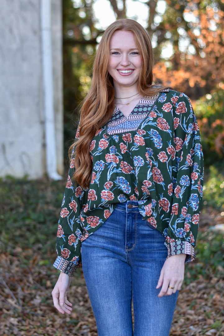 Wanderlust Paisley Blouse