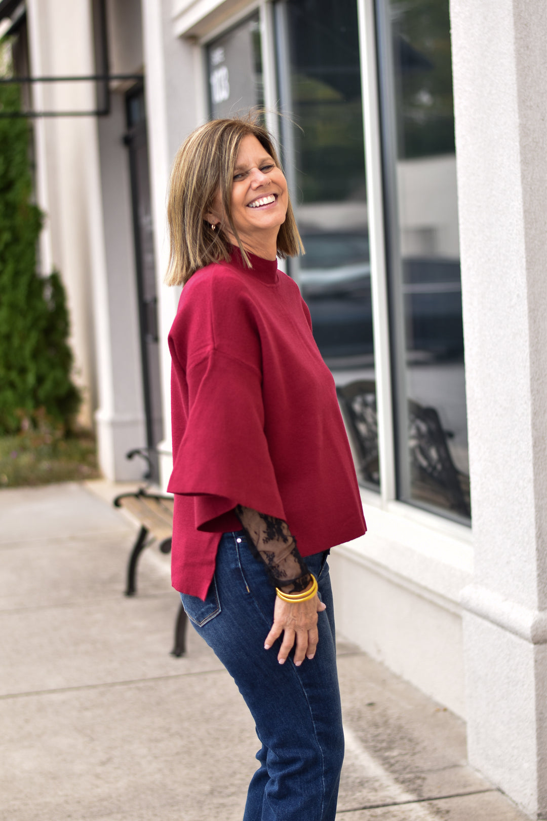 Lainey Bell Sleeve Sweater