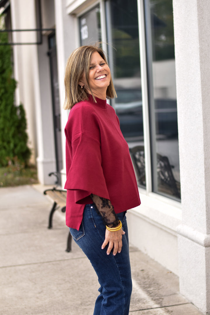 Lainey Bell Sleeve Sweater