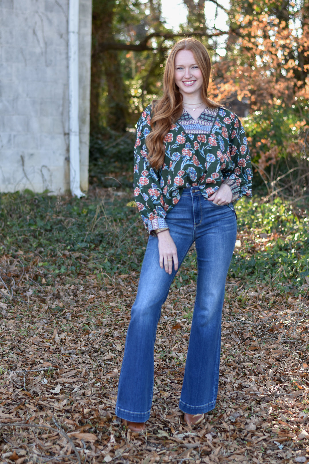 Wanderlust Paisley Blouse
