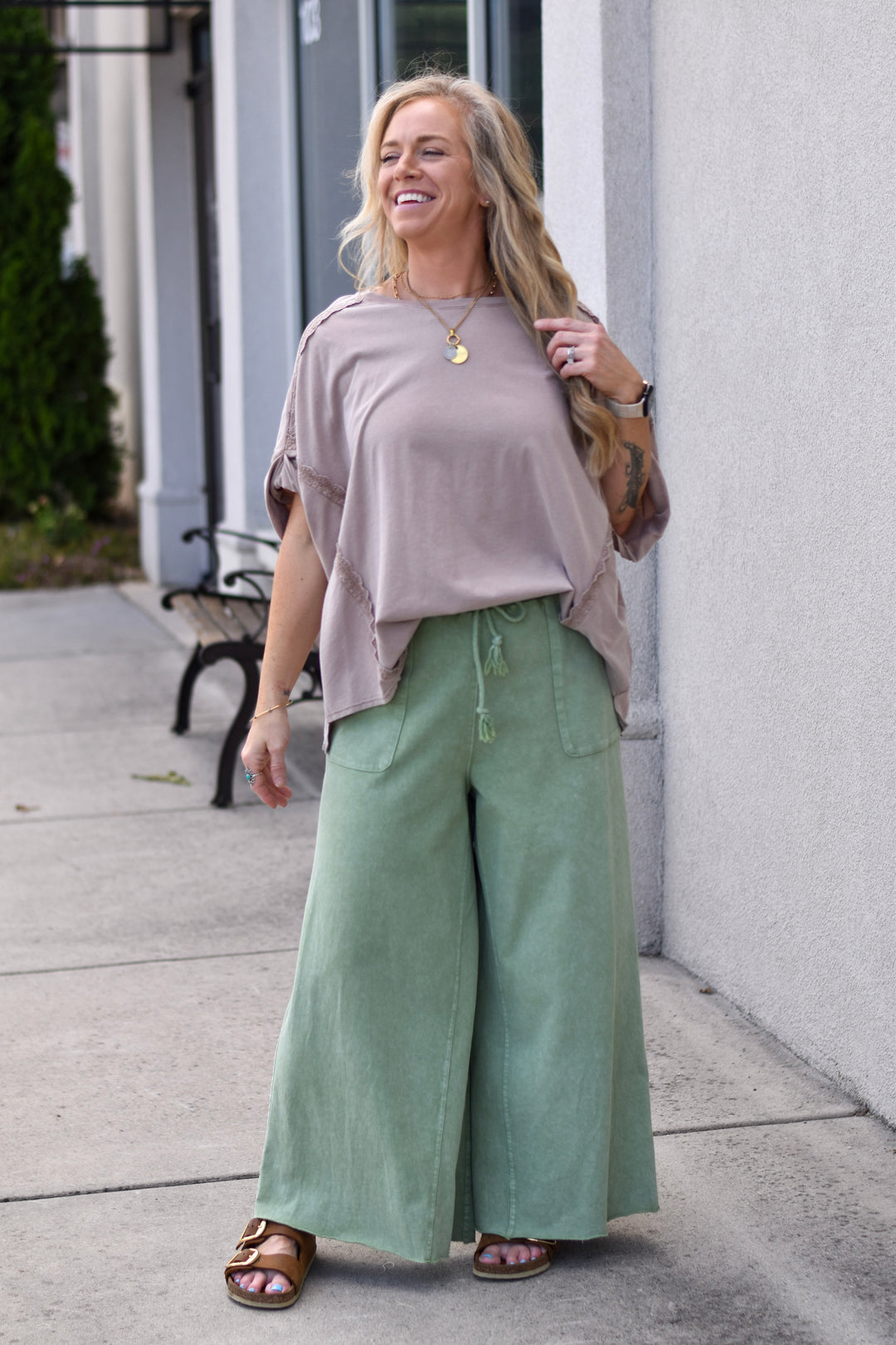 Easel Desert Days Knit Top
