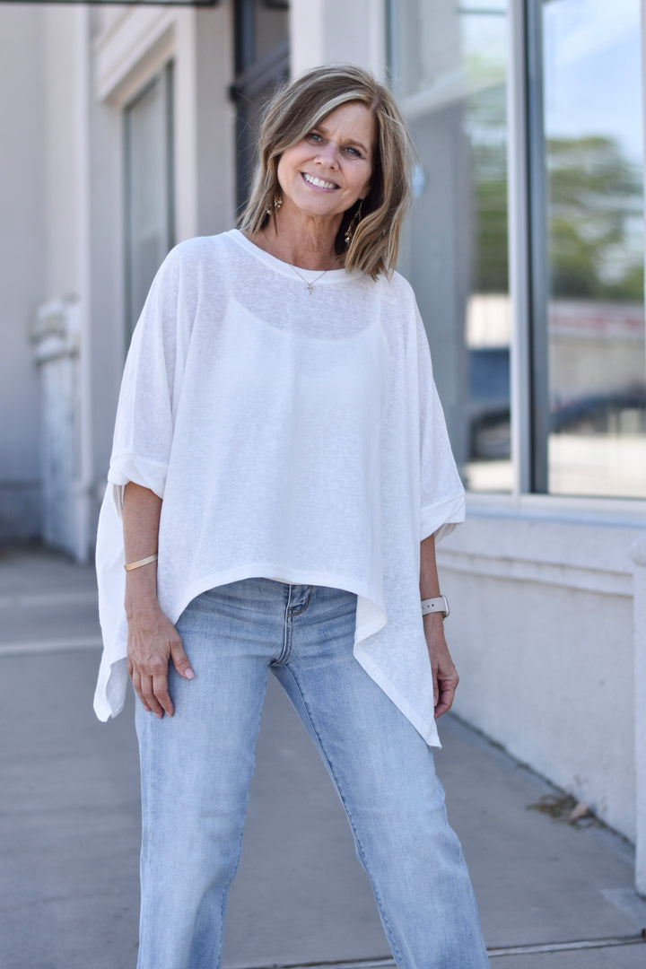 Loose Fit Dolman Top