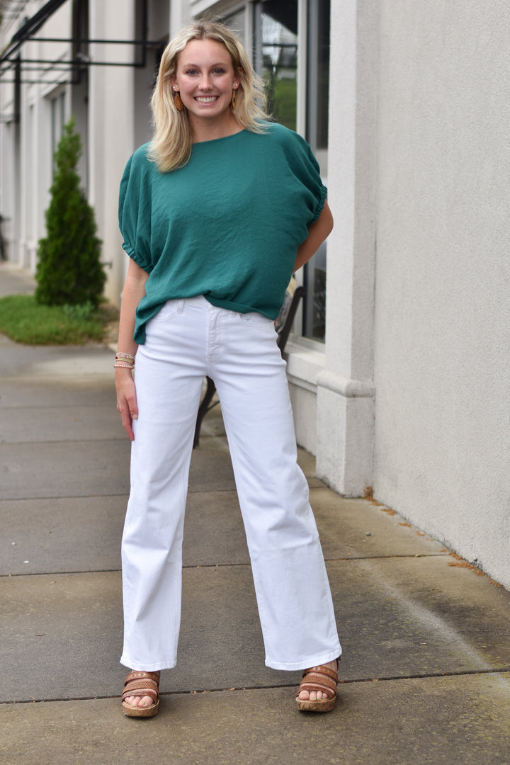 Vervet High Rise Wide Leg Jeans