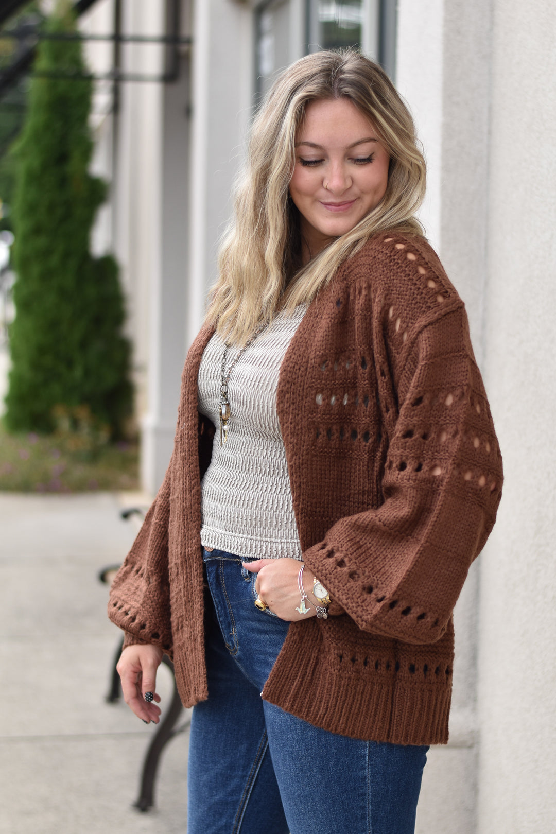 Chestnut Whisper Cardigan