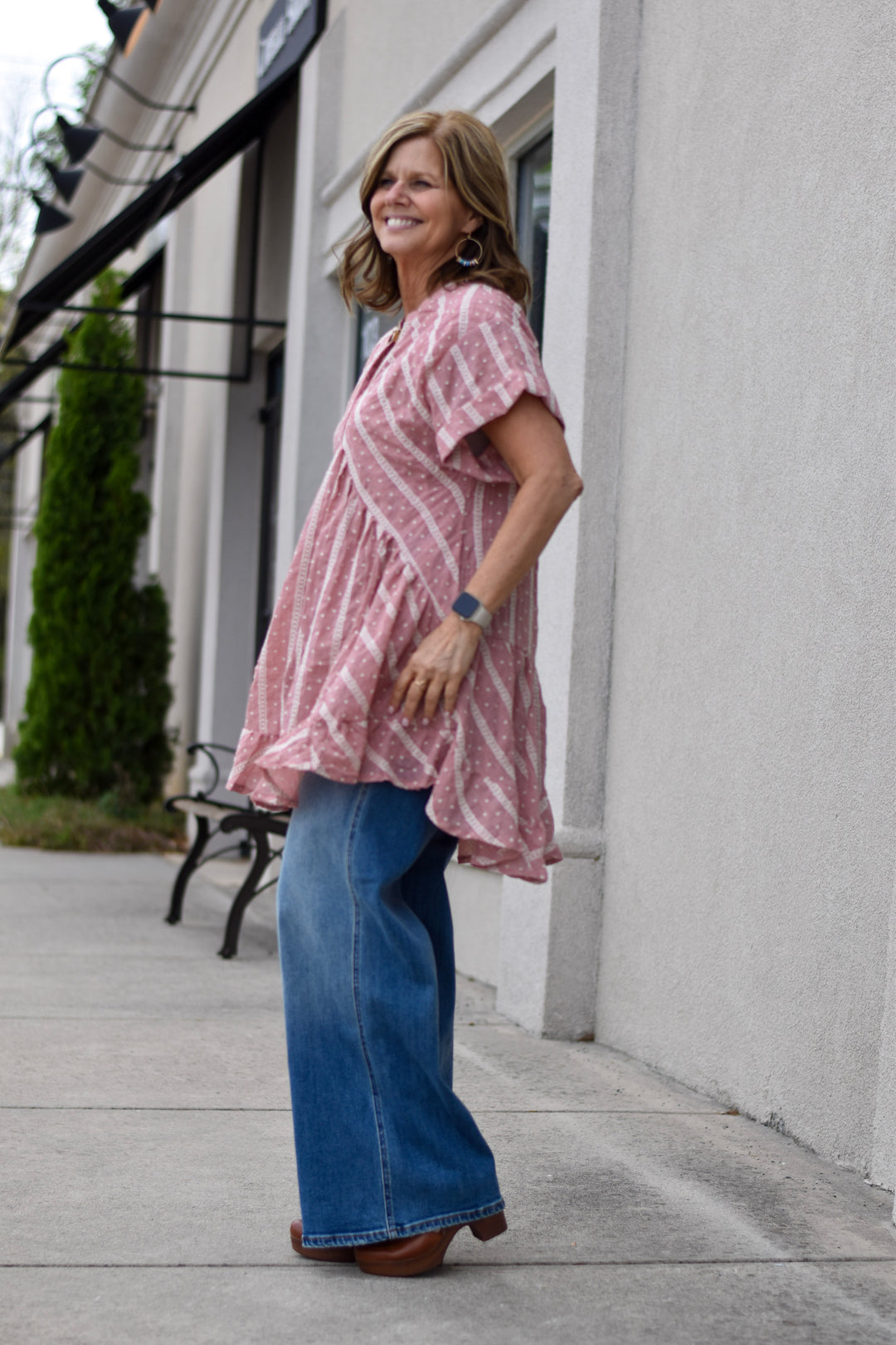 Free Spirit Dobby Mini Dress