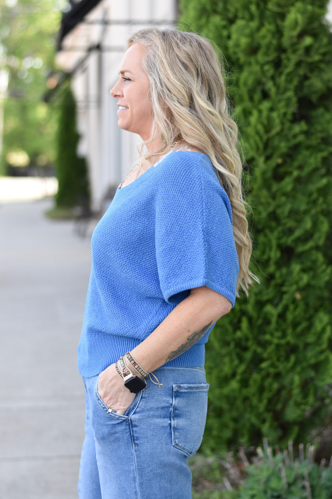 Blue Haven Kimono Sleeve Sweater