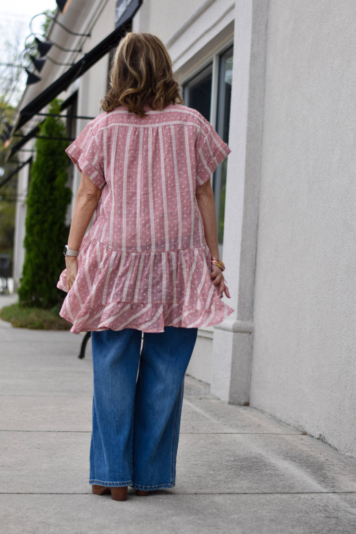 Free Spirit Dobby Mini Dress