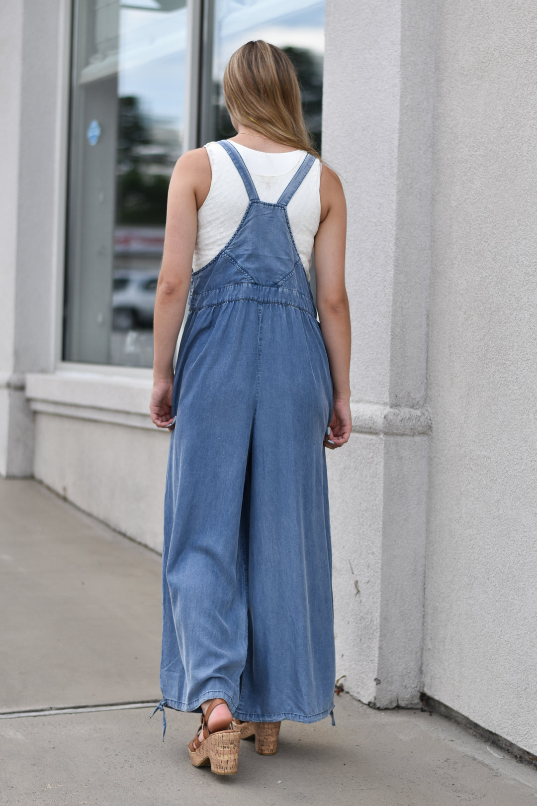 Comfy Day Denim Jumpsuit