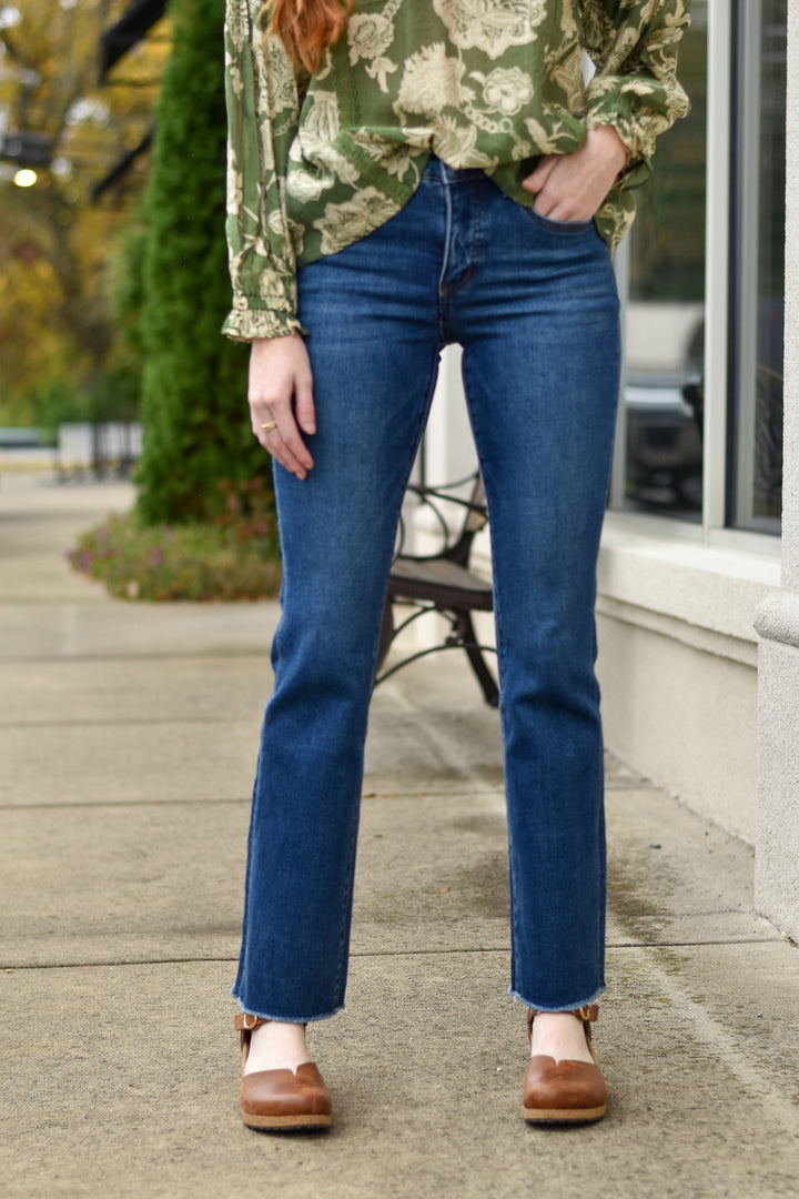 Vervet Effortless Mid-rise Bootcut Jeans