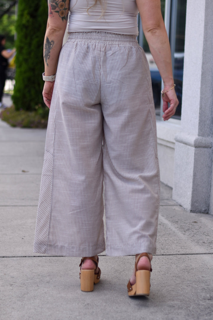 Umgee Sunwashed Linen Pant