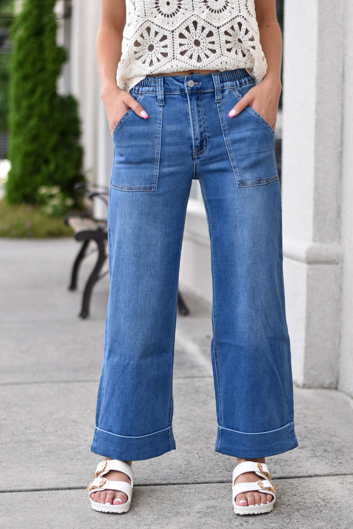 Vervet High Rise Soft Baggy Jeans