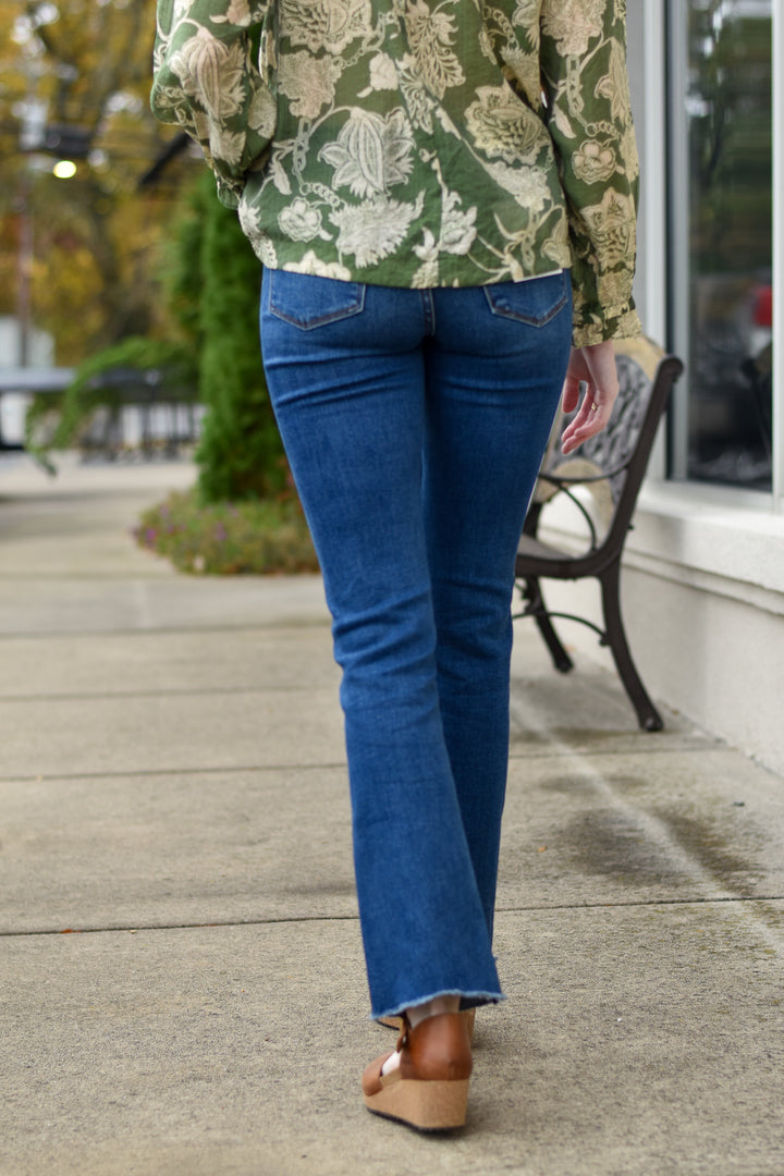 Vervet Effortless Mid-rise Bootcut Jeans