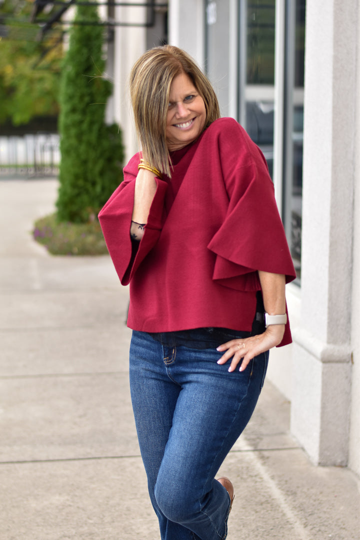 Lainey Bell Sleeve Sweater