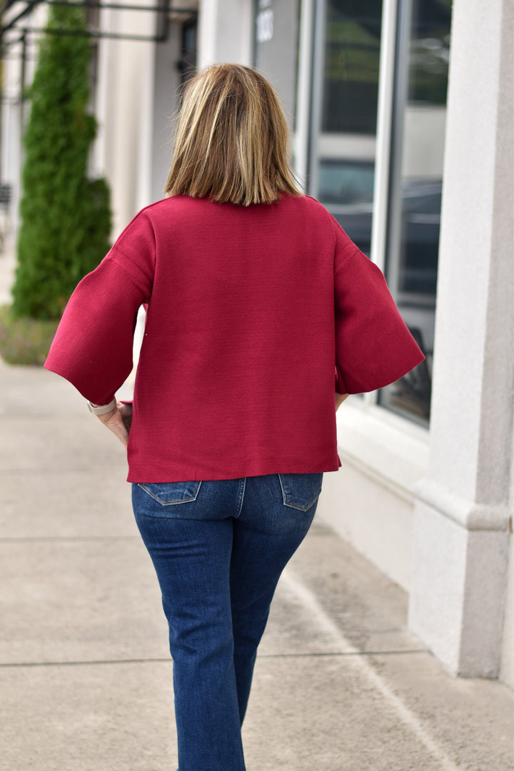 Lainey Bell Sleeve Sweater