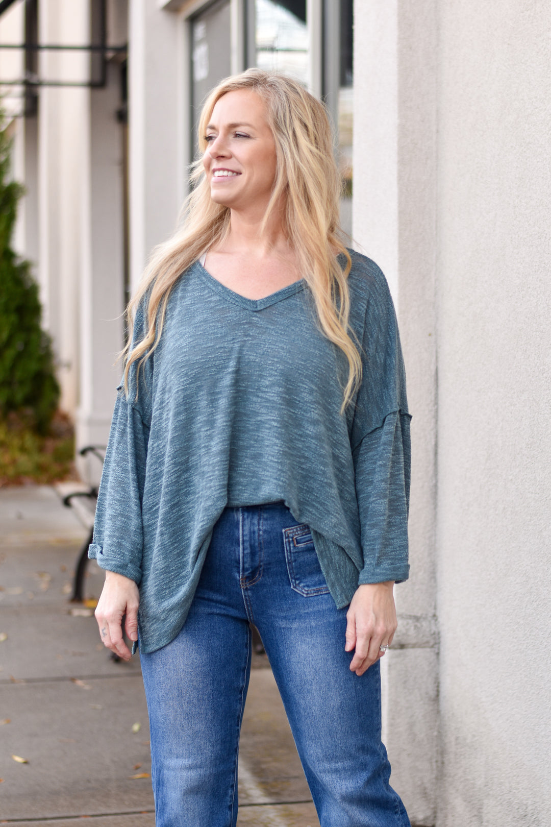 Easy Does it Slub Knit Top