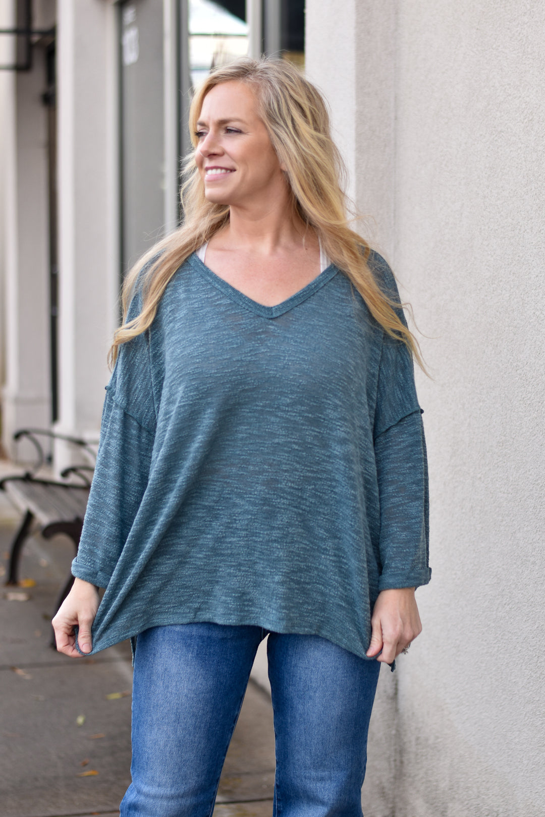 Easy Does it Slub Knit Top