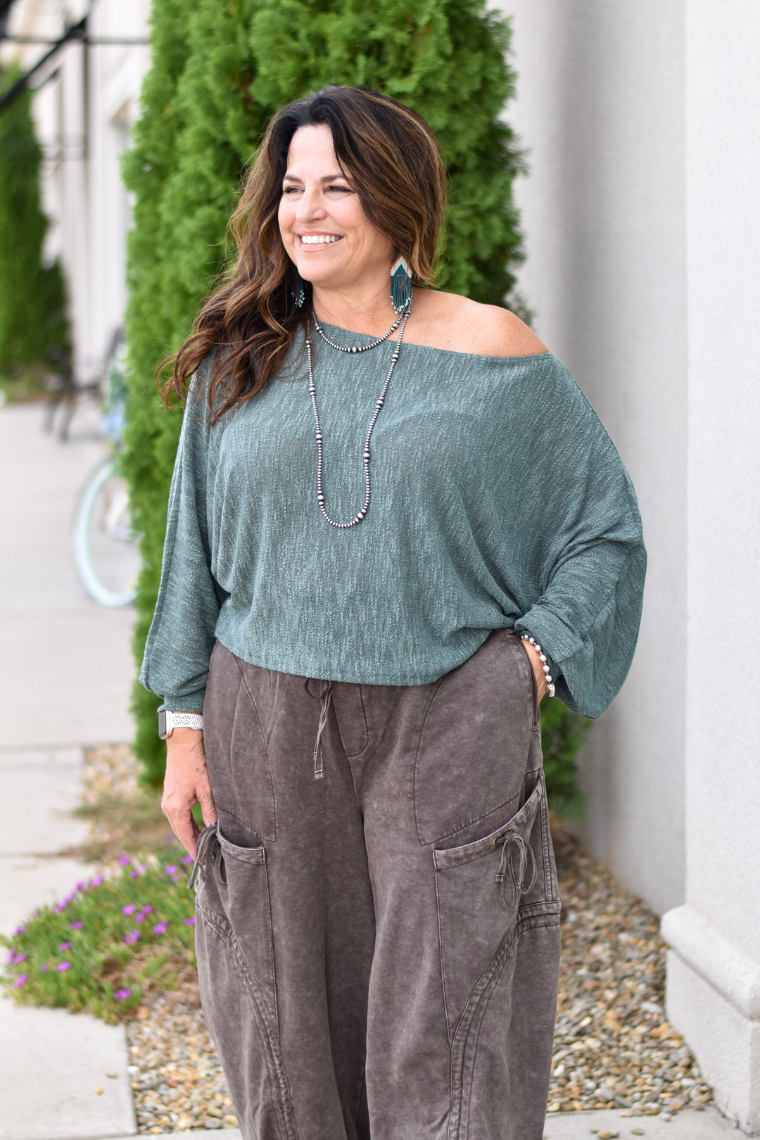 Serenity Boatneck Top