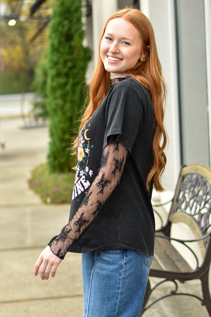 Moonshine Florals Tee