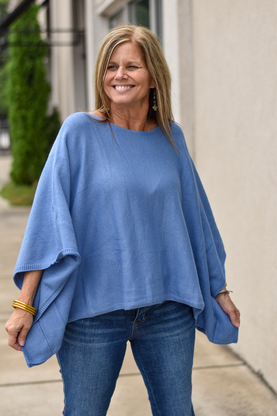 Bluebell Dream Sweater Poncho