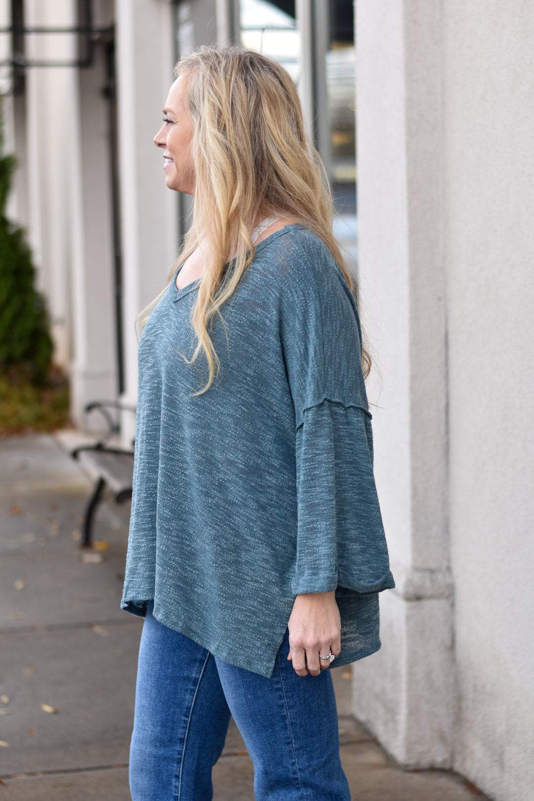 Easy Does it Slub Knit Top