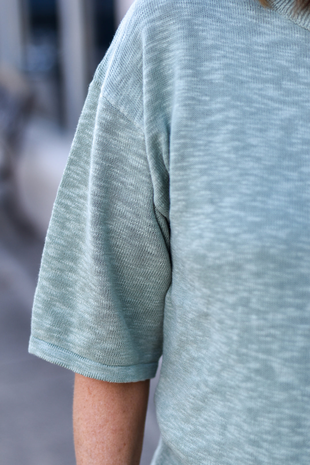 Relaxed Days Slub Sweater Tee