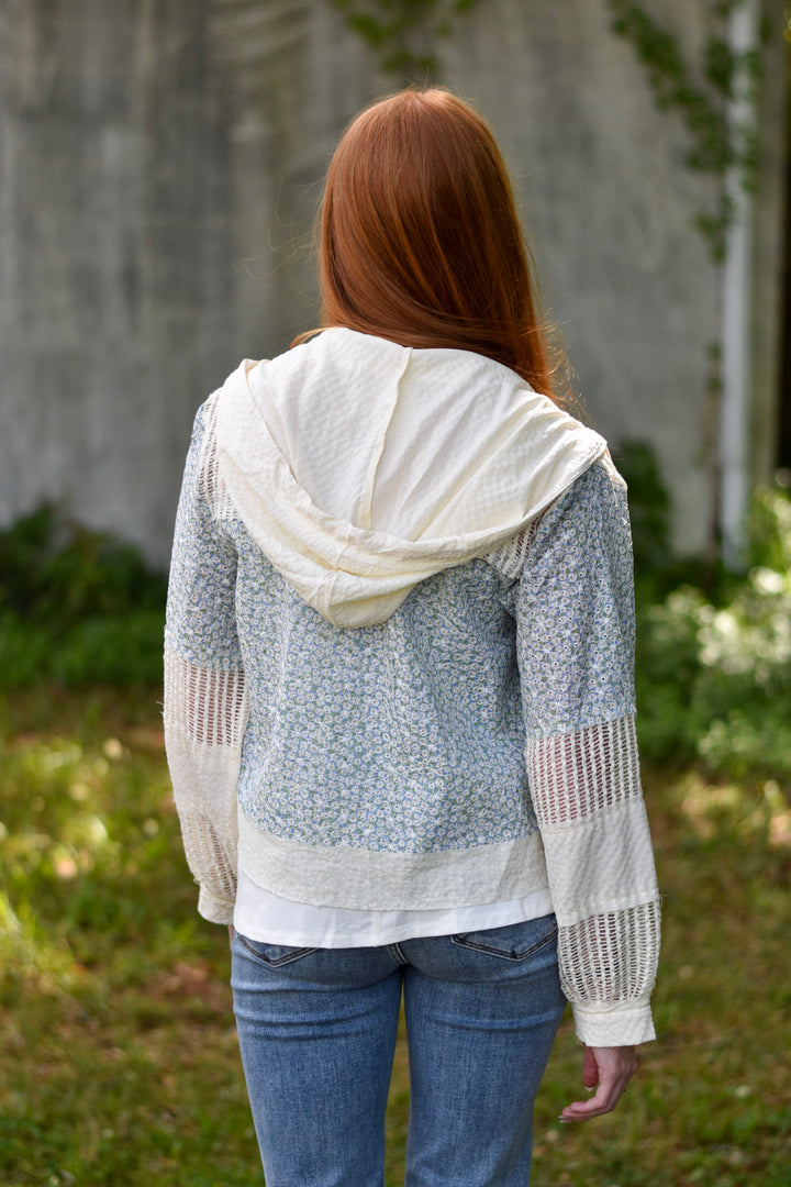 Pol Floral Zip Jacket