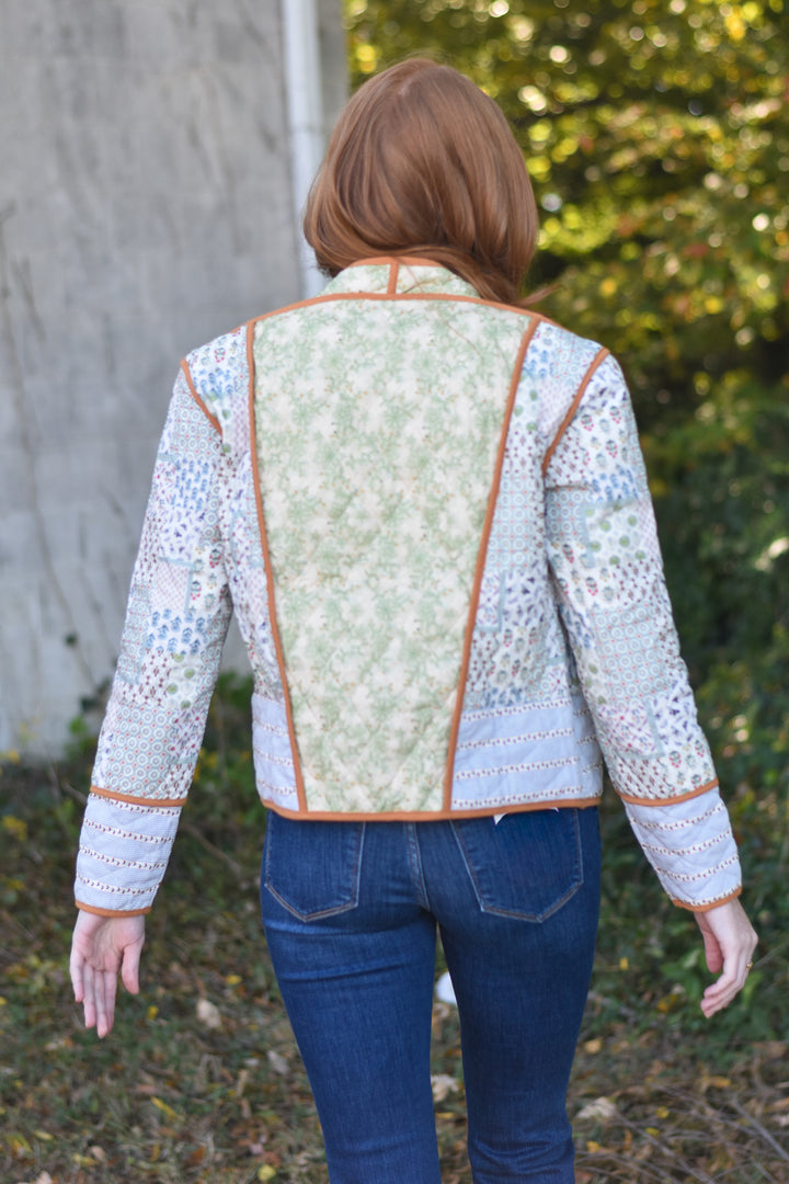 Bohemian Bloom Quilted Jacket