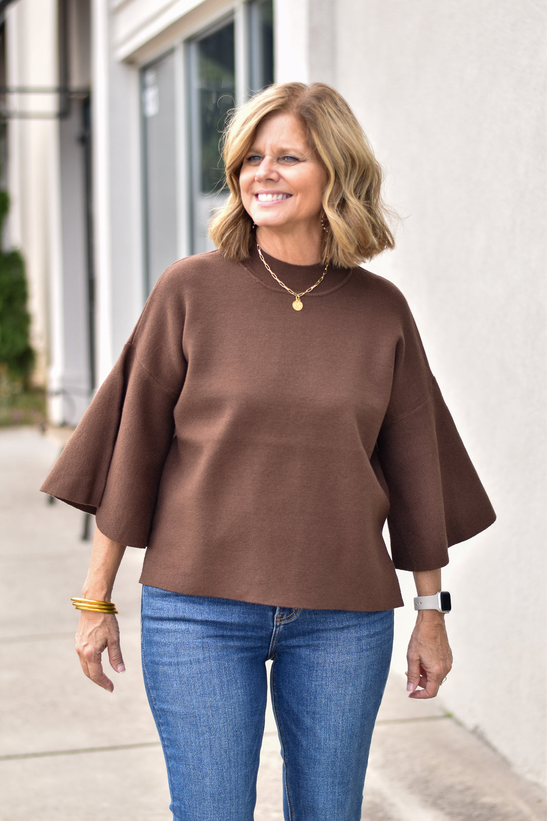 Lainey Bell Sleeve Sweater