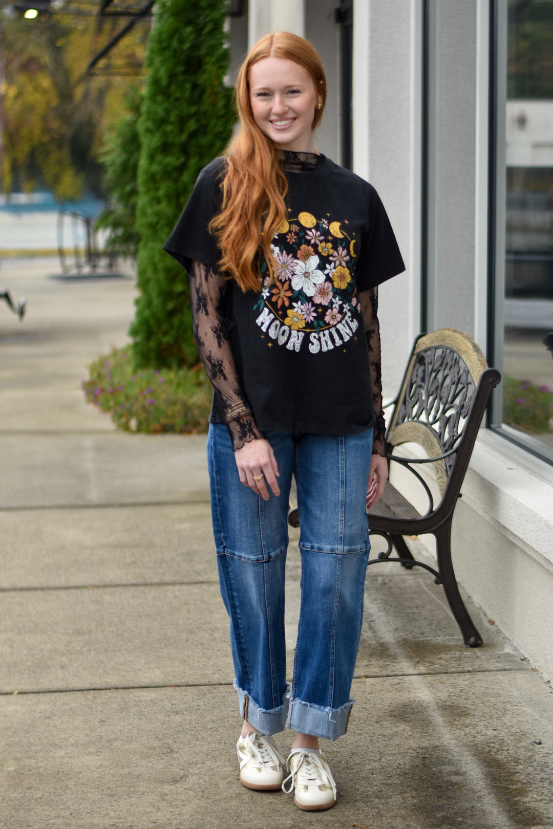 Moonshine Florals Tee