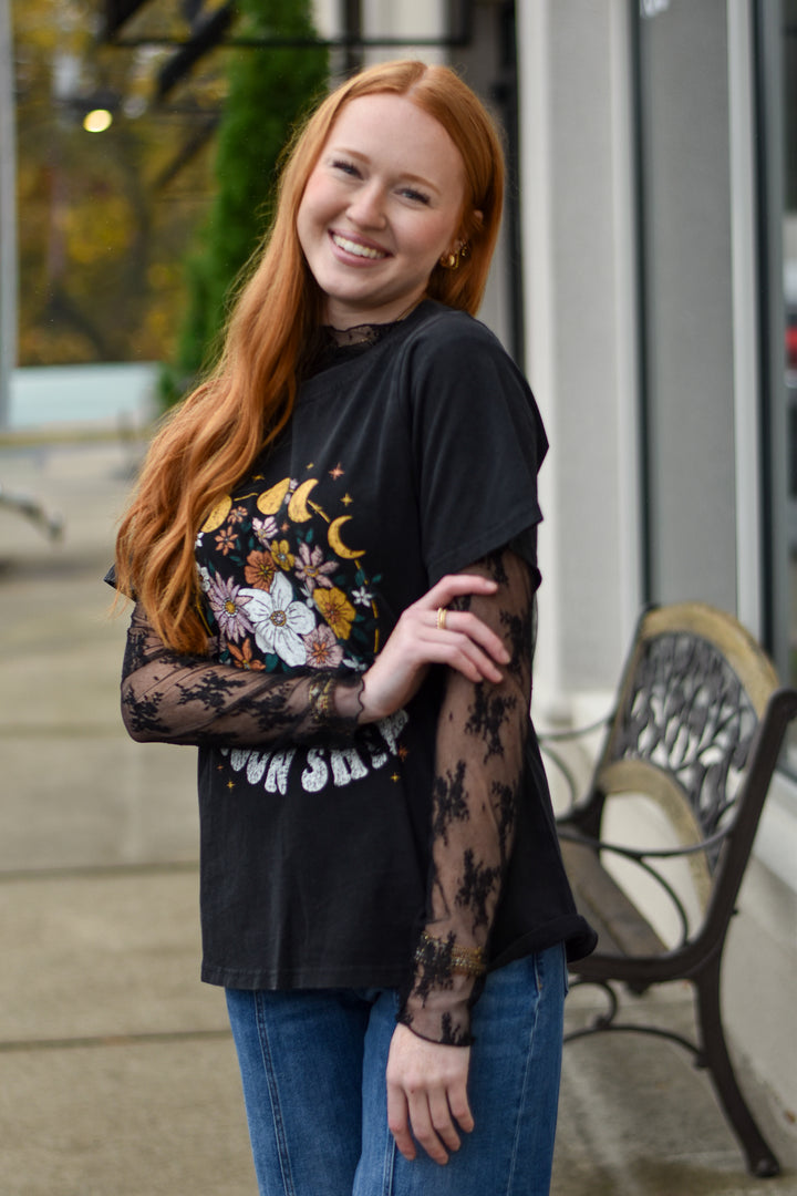 Moonshine Florals Tee